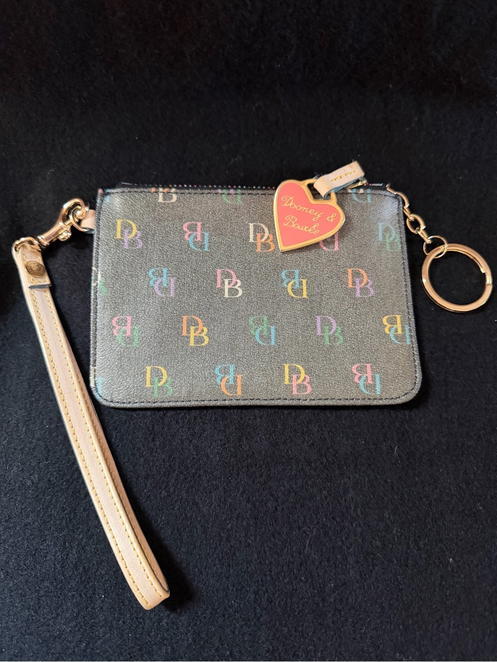 Dooney & Bourke Vintage Multi Color Wristlet